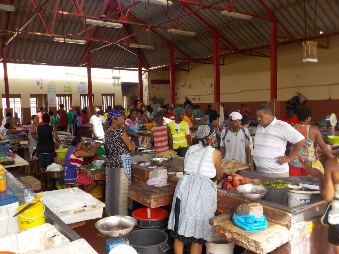 São Vicente, Mindelo Fischmarkt, Kapverden